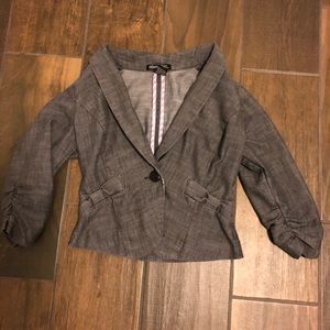 Charcoal grey blazer